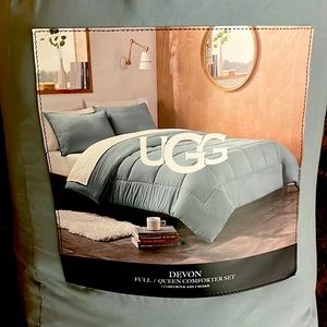 UGG full/queen comforter -3 pieces